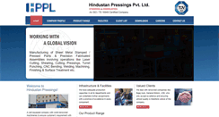 Desktop Screenshot of hpplindia.com